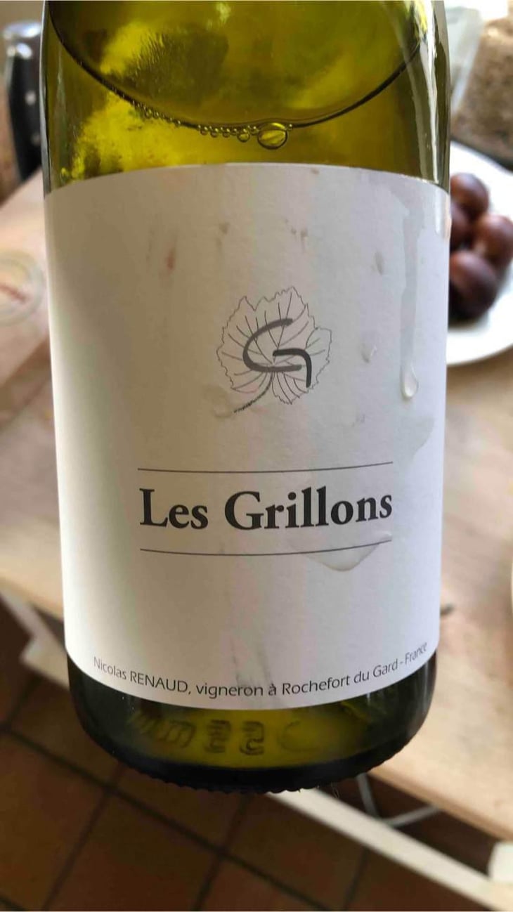 Les Grillons Blanc - Clos des Grillons - Nicolas Renaud 