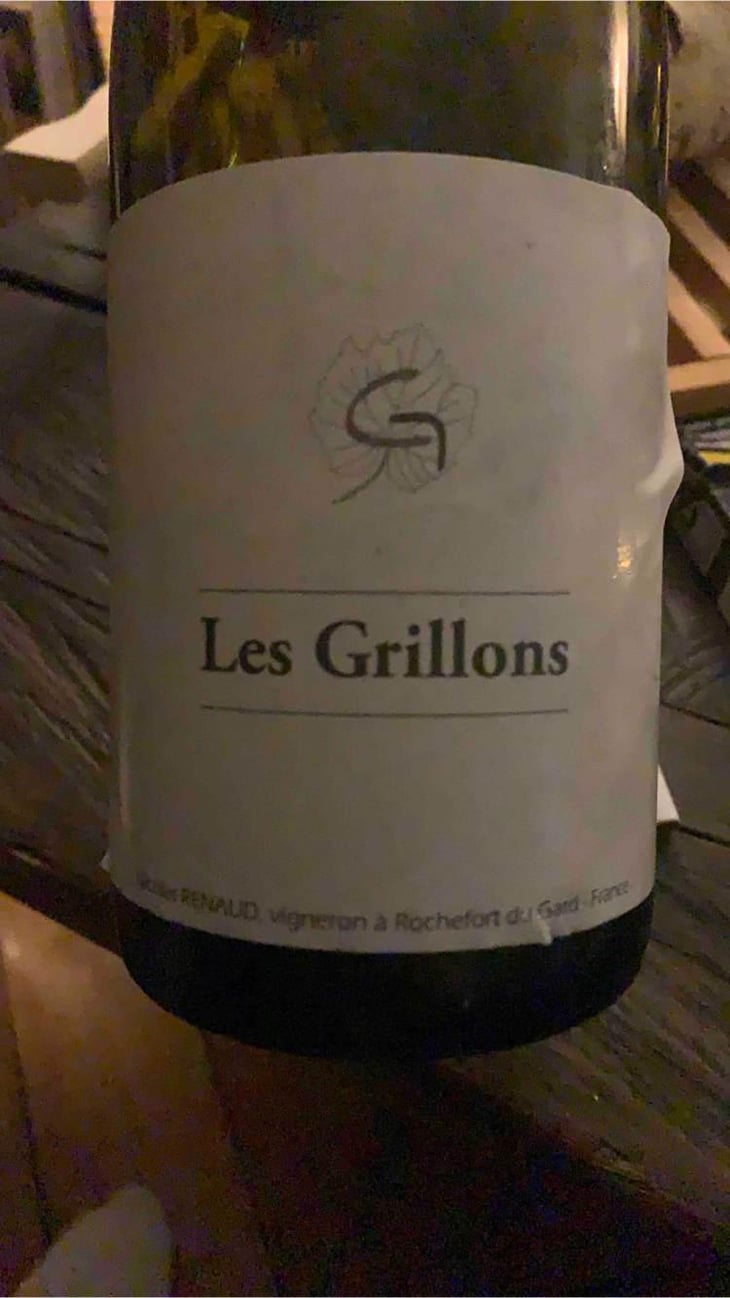 Les Grillons Blanc - Clos des Grillons - Nicolas Renaud 