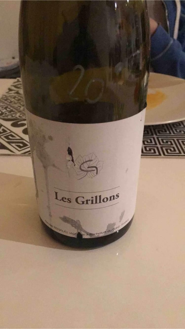 Les Grillons Blanc - Clos des Grillons - Nicolas Renaud 