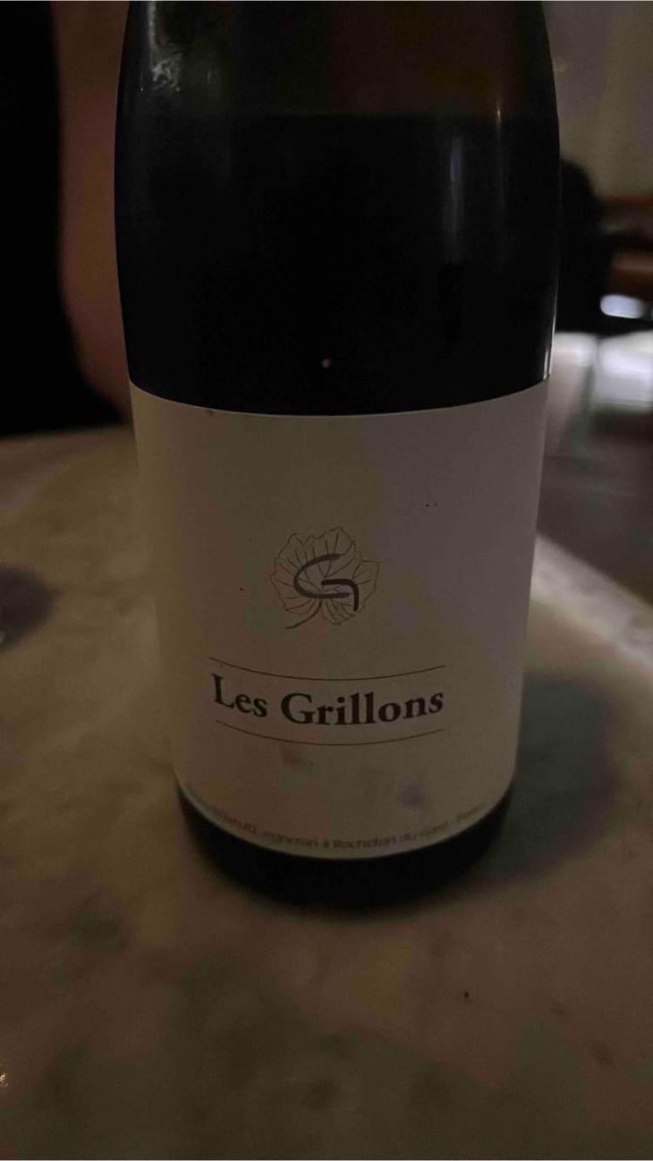 Les Grillons Rouge - Clos des Grillons - Nicolas Renaud 