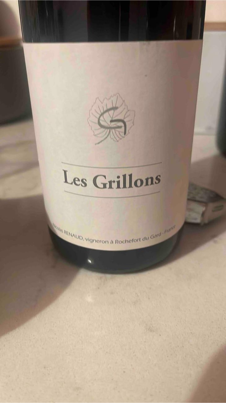Les Grillons Rouge - Clos des Grillons - Nicolas Renaud 