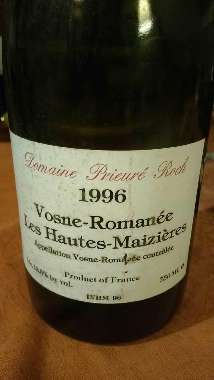 Les Hautes-Maizières - Domaine Prieuré Roch - Henry-Frédéric Roch & Yannick Champ 
