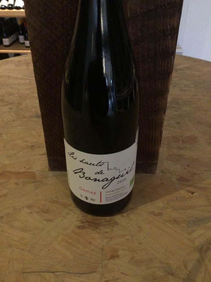 Les Hauts de Bonaguil - Gamay - Domaine de Bonaguil - Barbora et Daniel Donath 