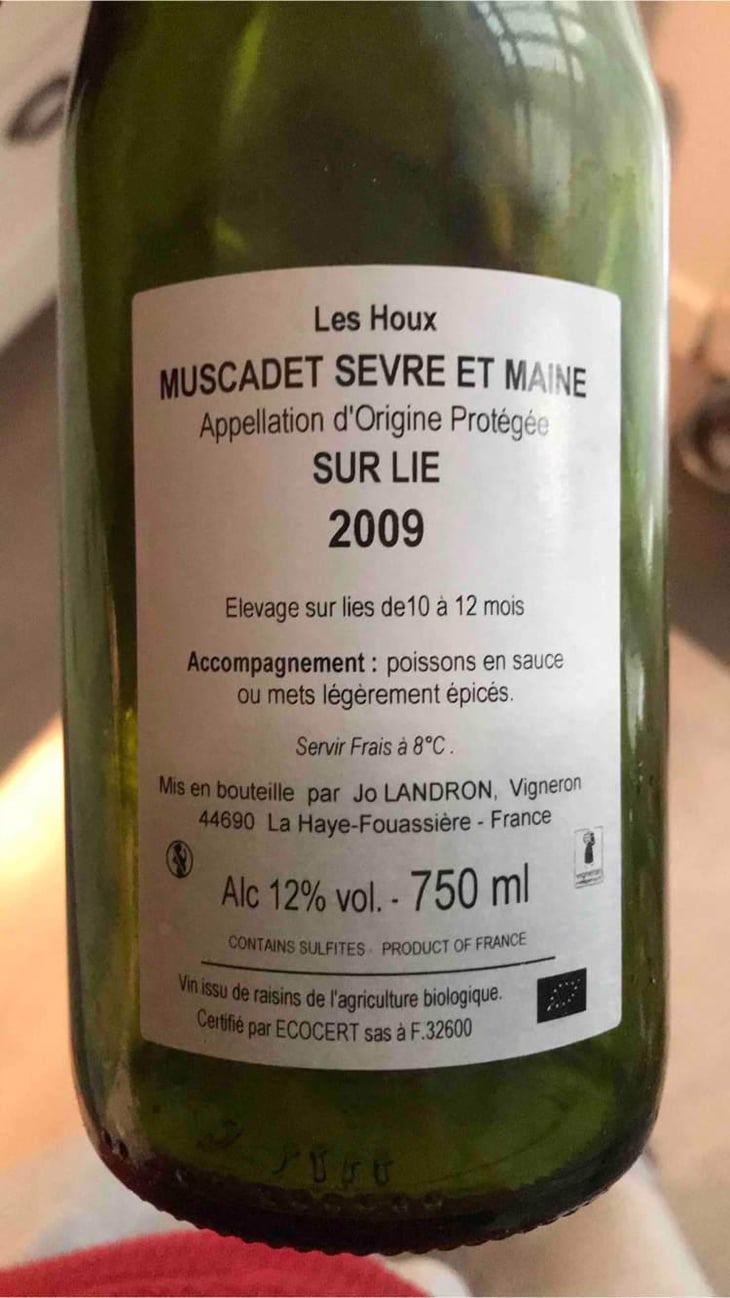 Les Houx - Domaine Jo Landron - Jo Landron 