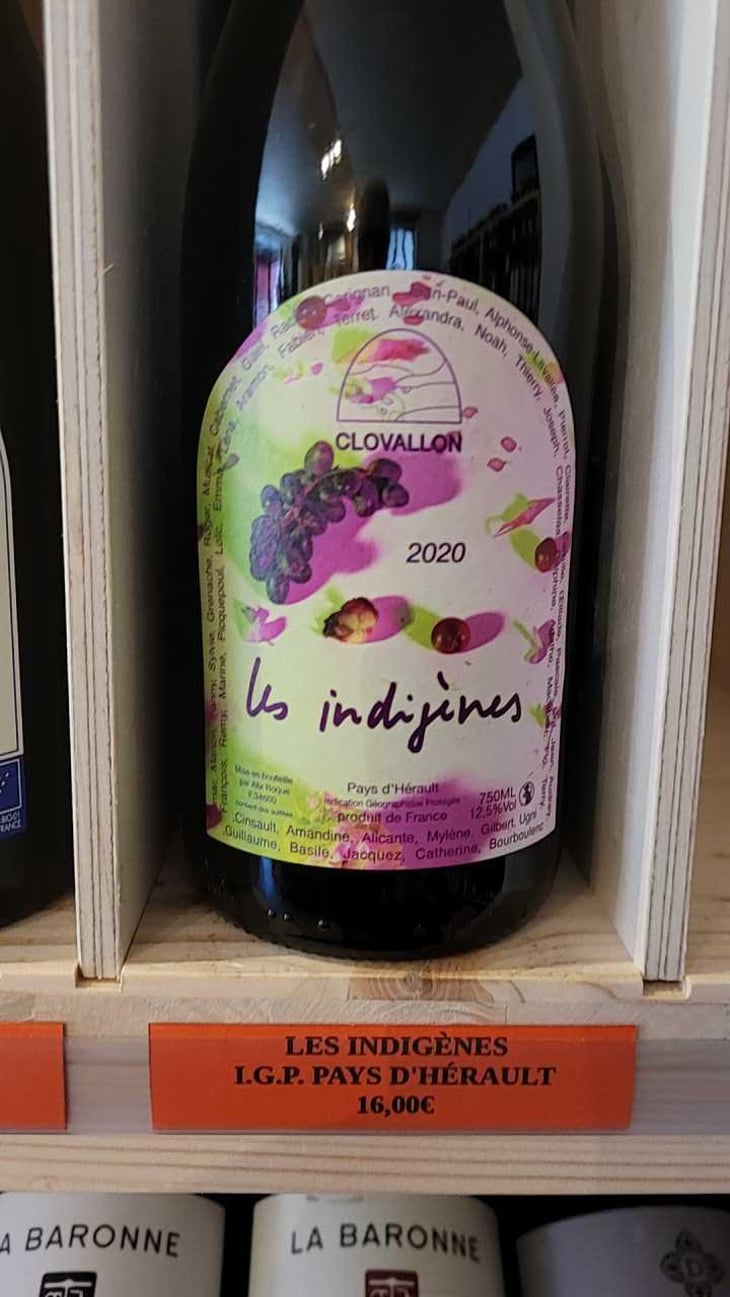 Les Indigènes - Domaine de Clovallon - Alix Roque 