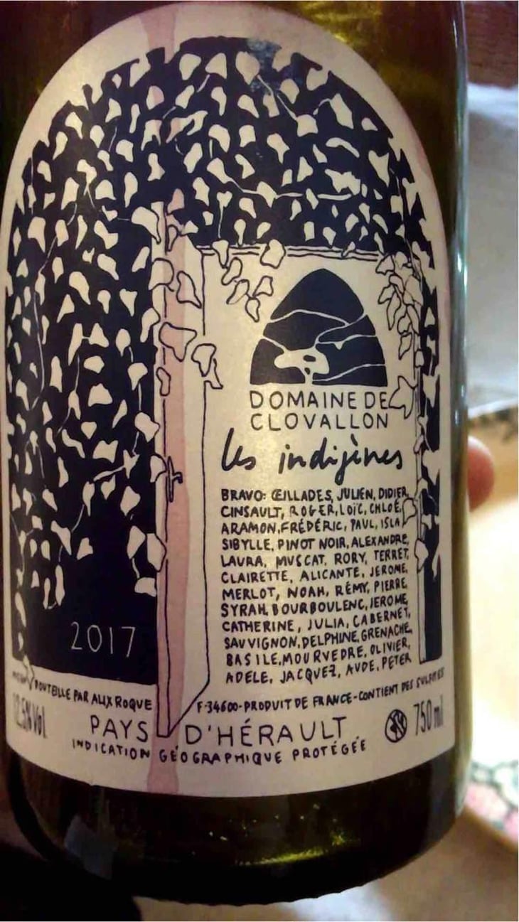 Les Indigènes - Domaine de Clovallon - Alix Roque 