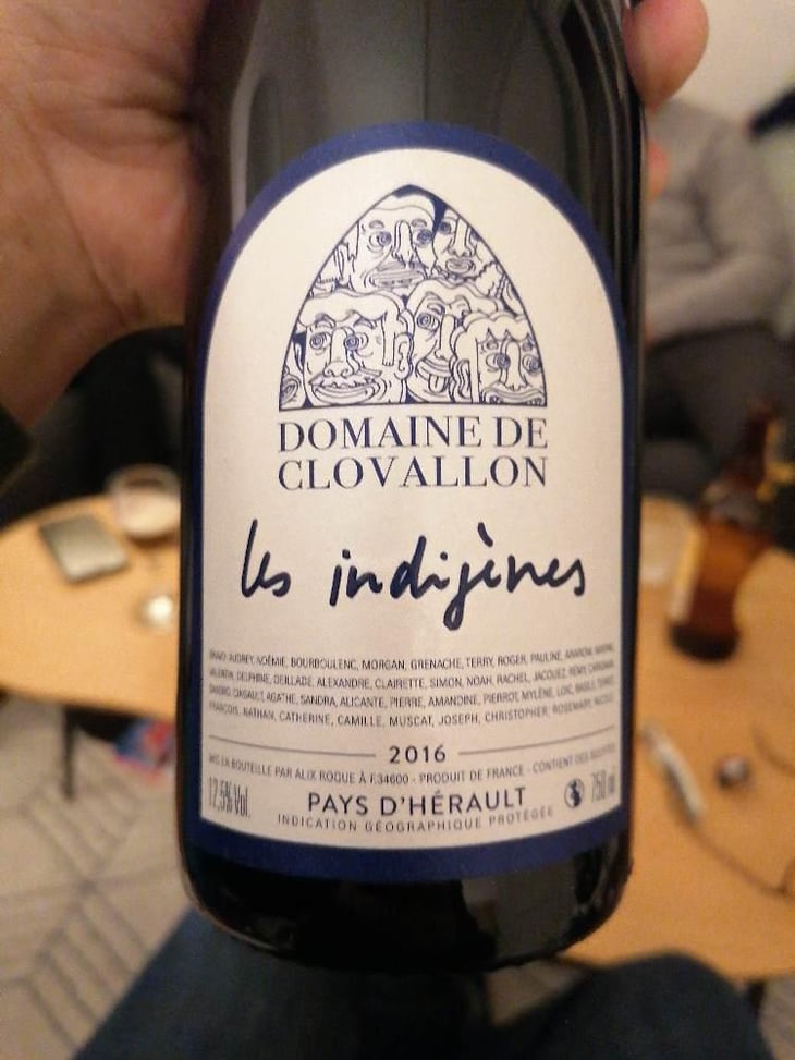 Les Indigènes - Domaine de Clovallon - Alix Roque 