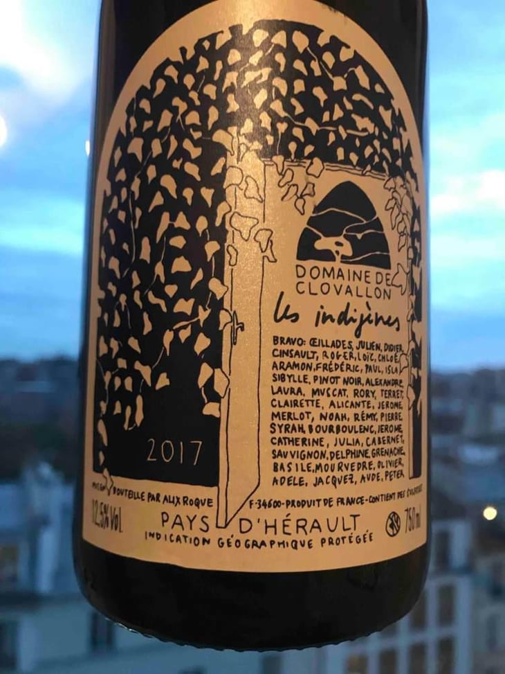 Les Indigènes - Domaine de Clovallon - Alix Roque 