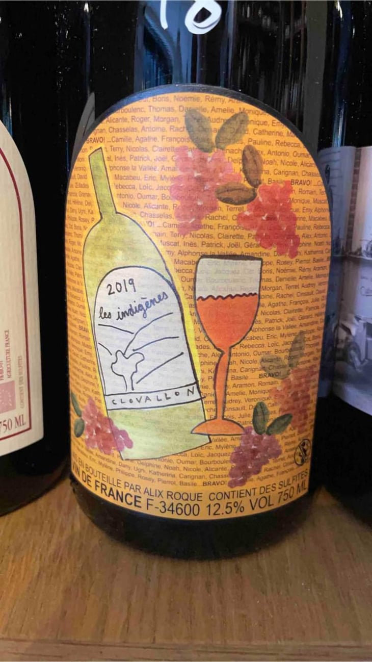 Les Indigènes - Domaine de Clovallon - Alix Roque 