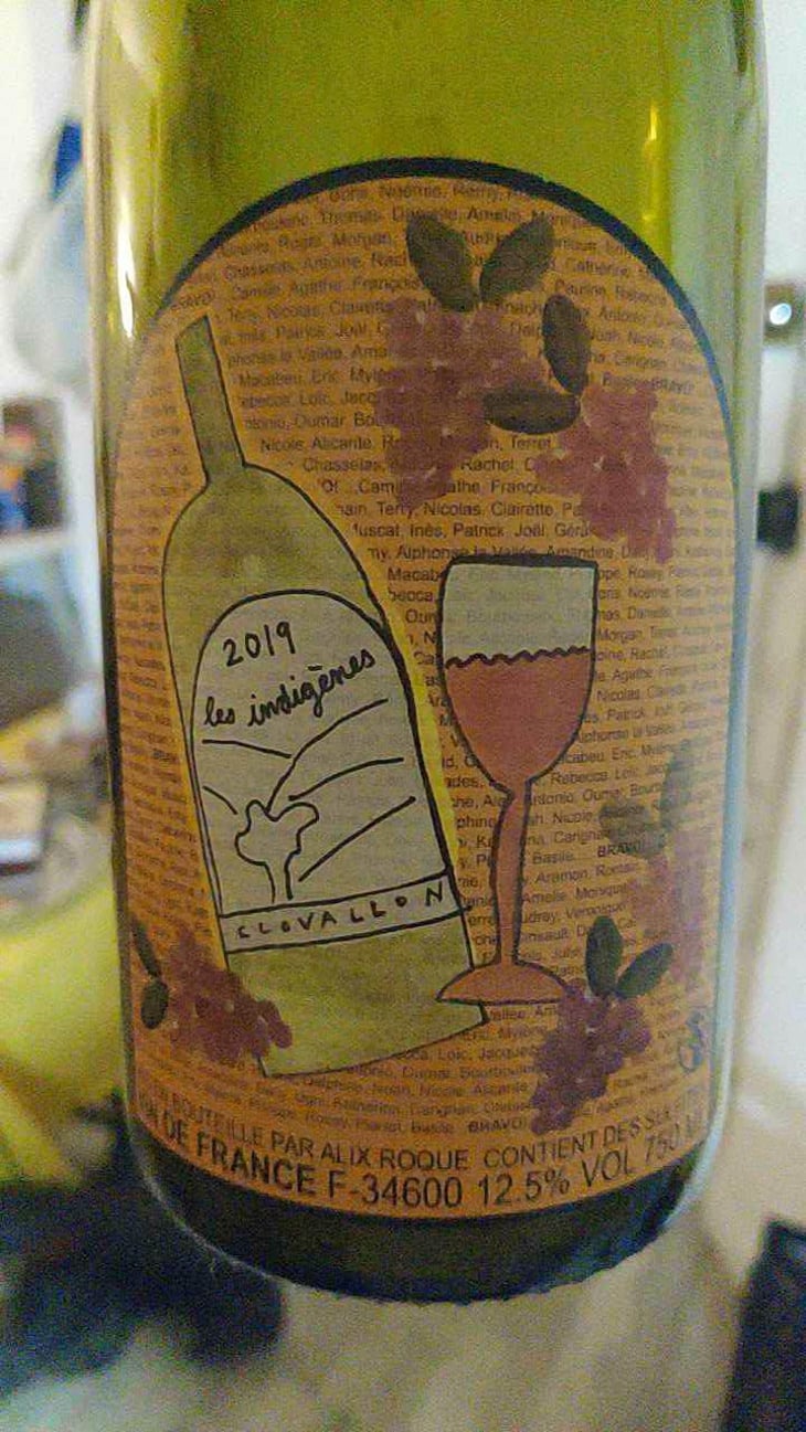 Les Indigènes - Domaine de Clovallon - Alix Roque 
