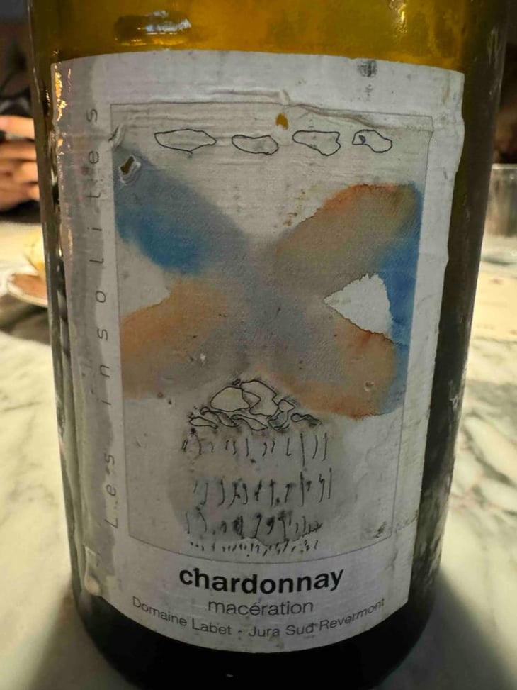 Les Insolites - Chardonnay Macération - Domaine Labet - Julien, Charline & Romain Labet -2018