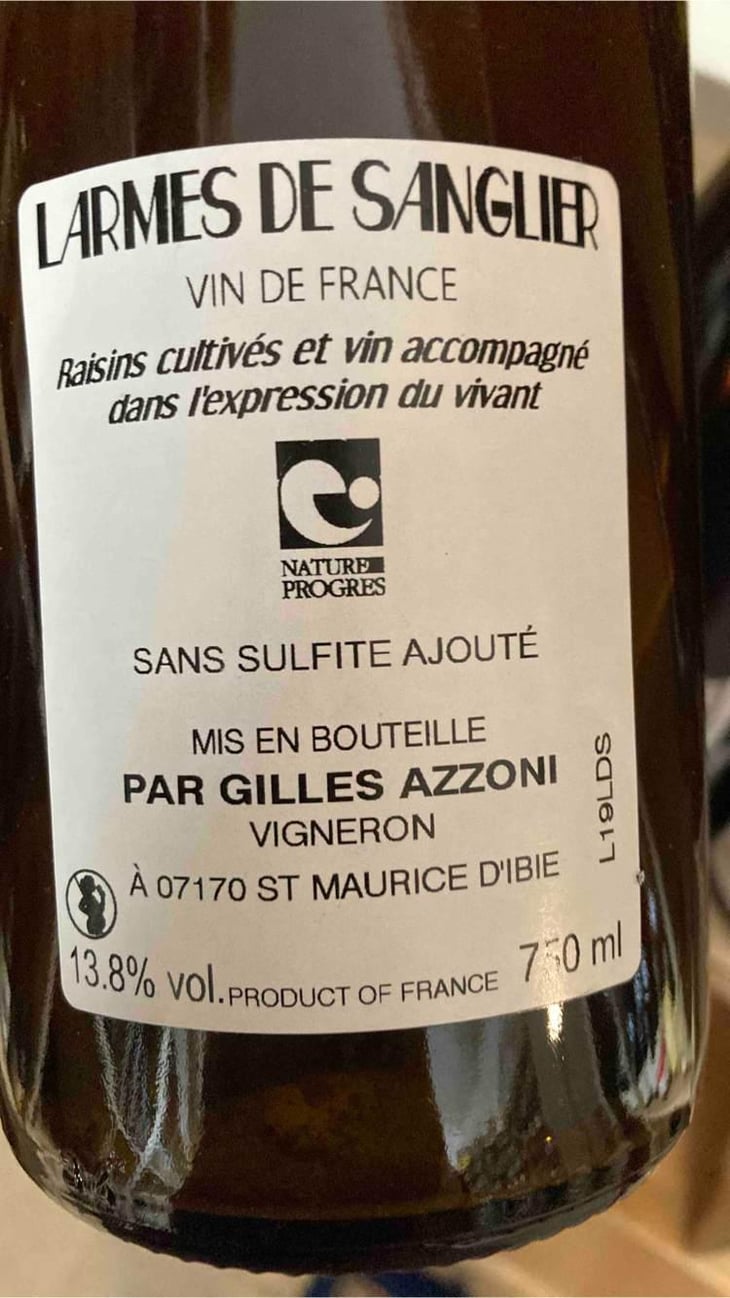 Les Larmes de sanglier - Le Bateleur - Gilles & Antonin Azzoni 