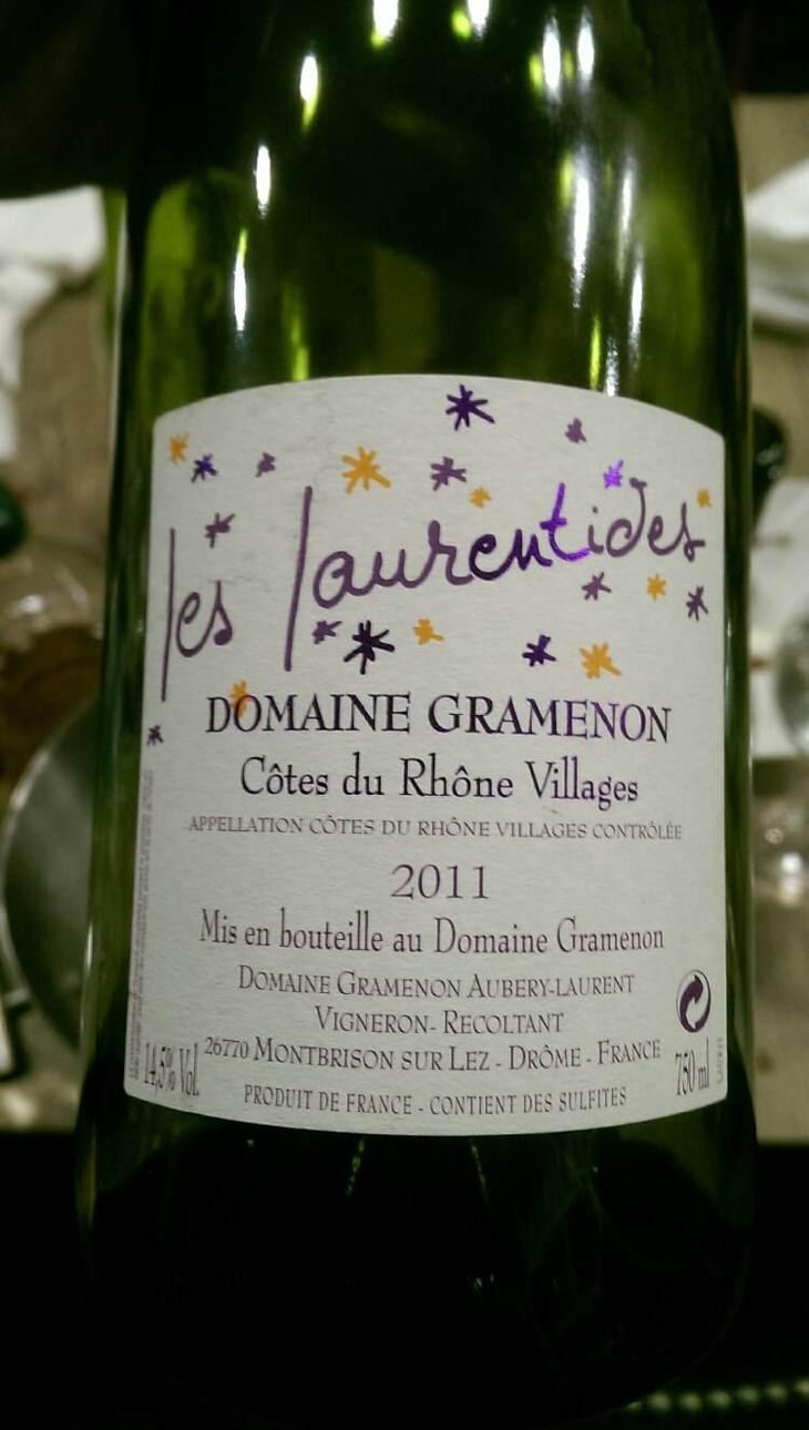 Les Laurentides - Domaine Gramenon - Michèle Aubéry-Laurent & Maxime-Francois Laurent 