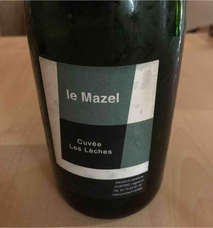 Cuvée Les Lèches - Le Mazel - Gérald & Jocelyne Oustric 