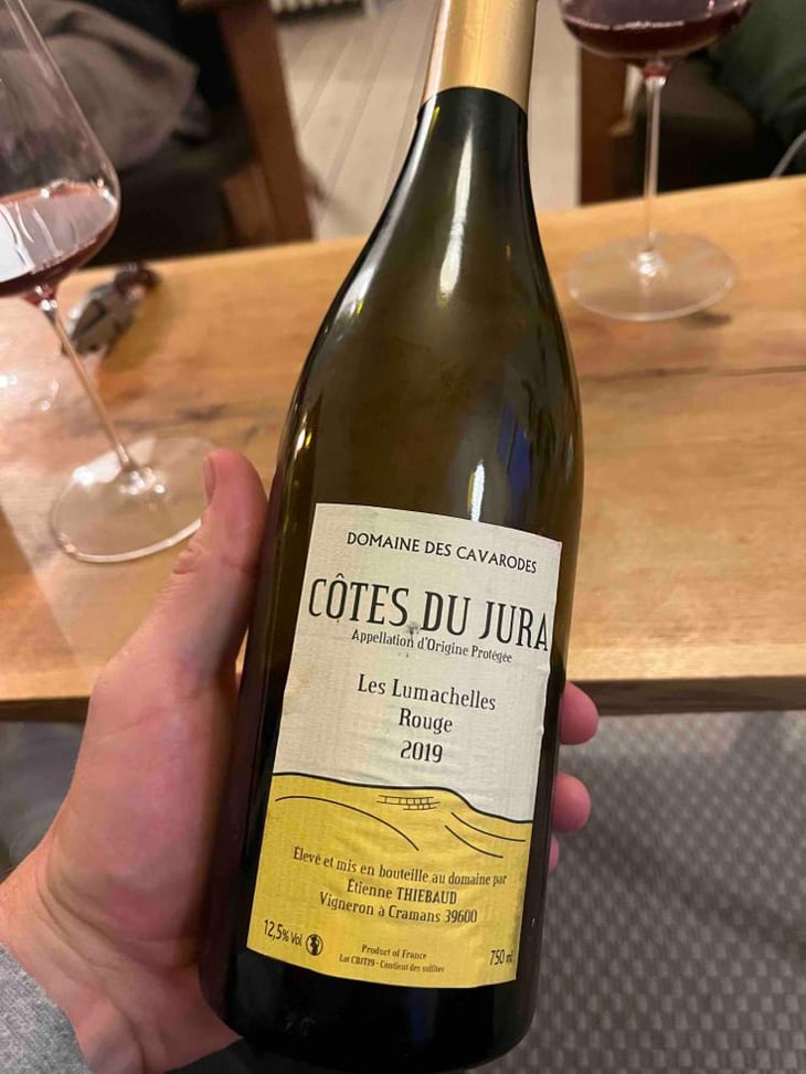 Les Lumachelles Rouge - Domaine des Cavarodes - Etienne Thiebaud -2019
