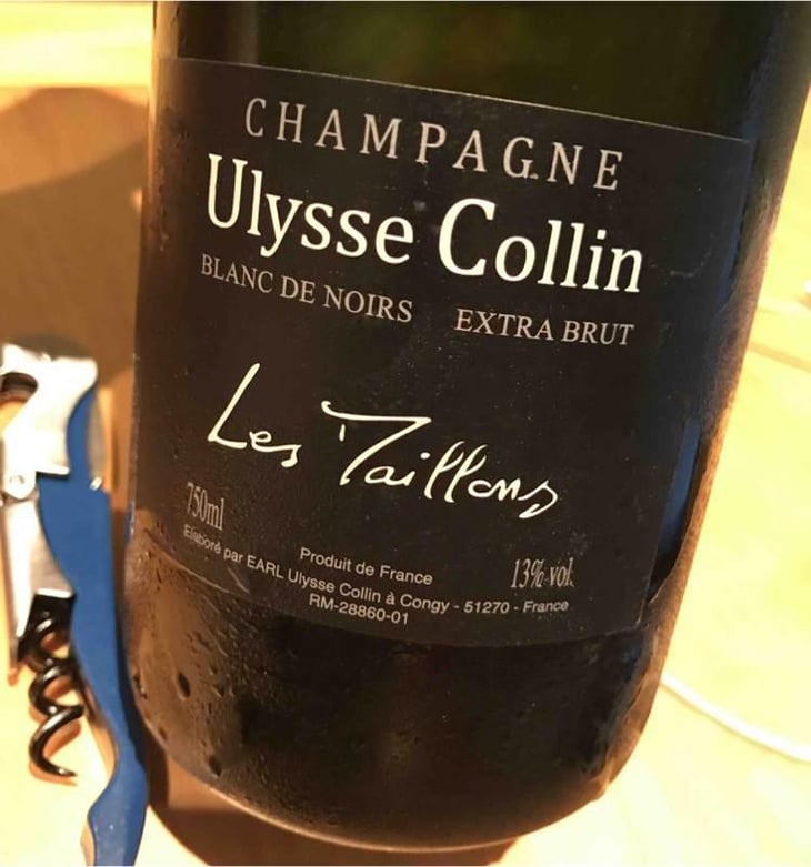 Les Maillons Blanc de Noirs Extra Brut - Ulysse Collin - Olivier Collin 