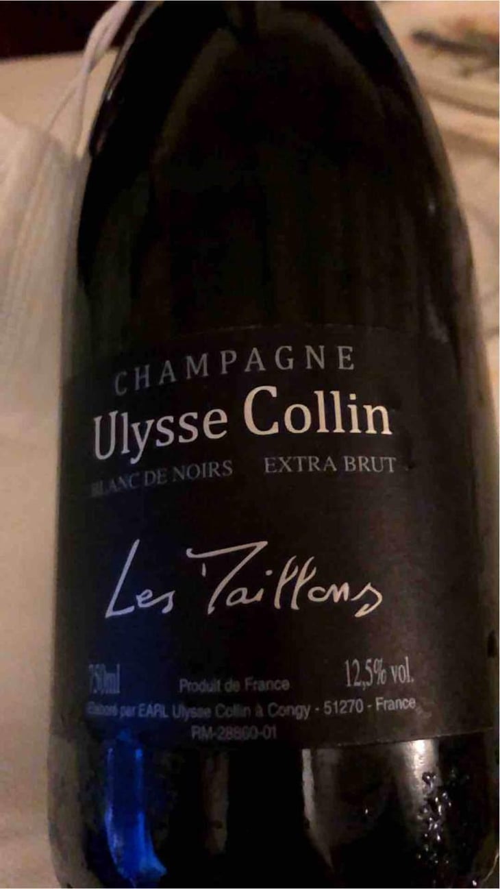 Les Maillons Blanc de Noirs Extra Brut - Ulysse Collin - Olivier Collin 