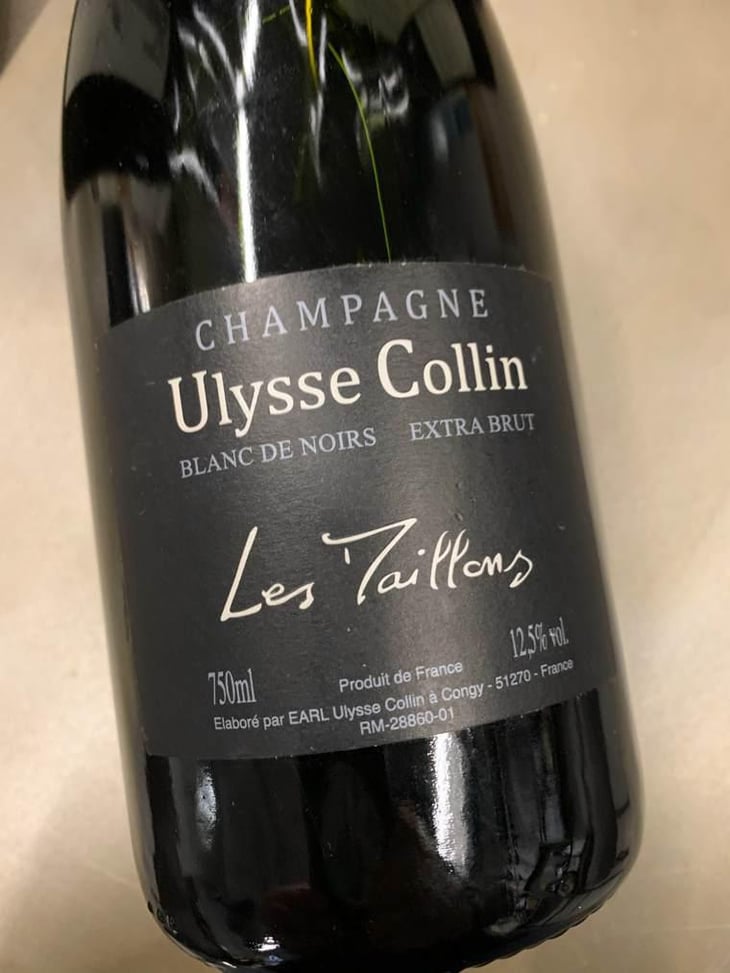 Les Maillons Blanc de Noirs Extra Brut - Ulysse Collin - Olivier Collin 