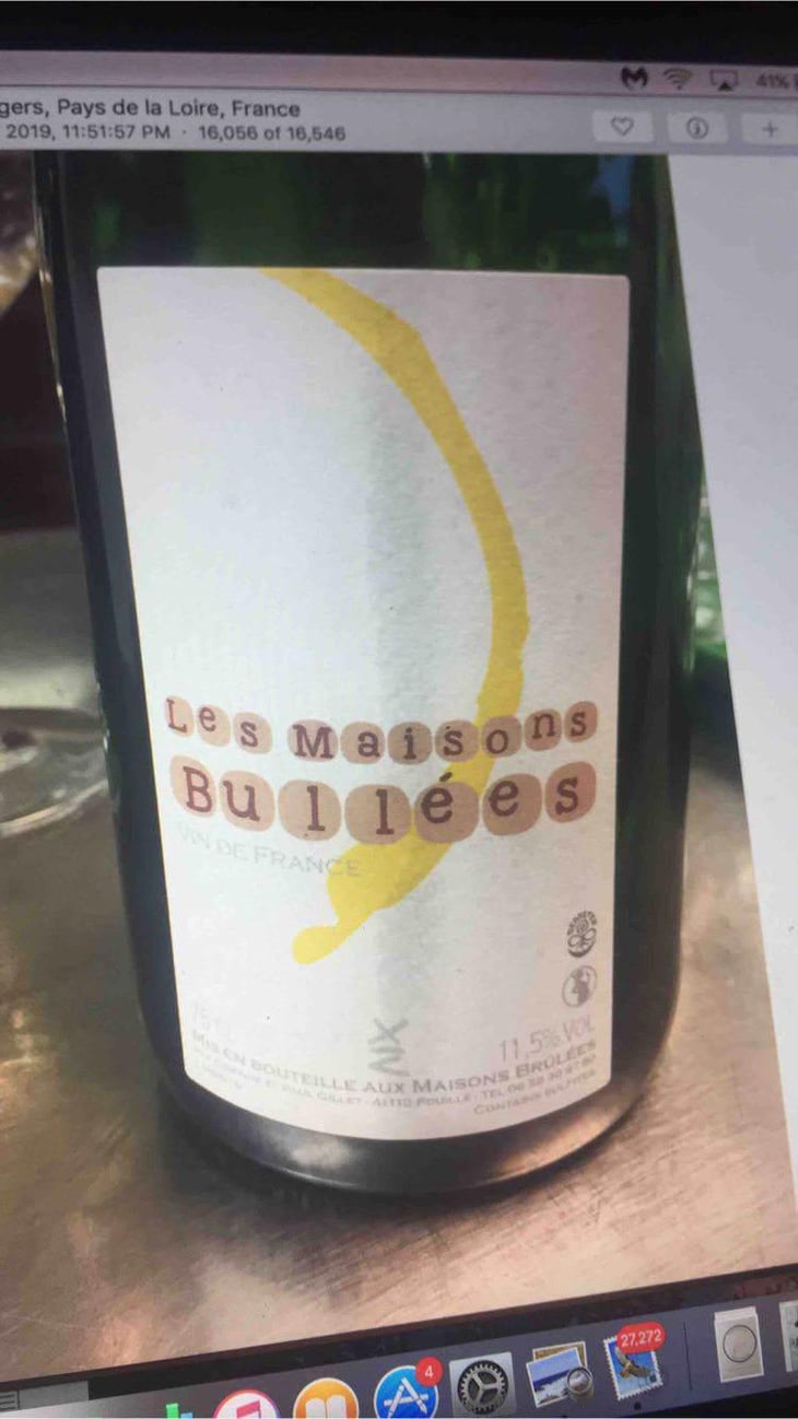 Les Maisons Bullées Blanc - Domaine des Maisons Brûlées - Corinne & Paul Gillet 