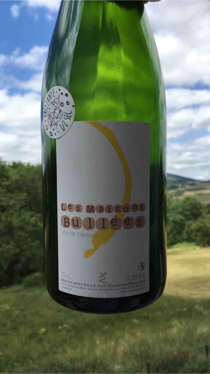 Les Maisons Bullées Blanc - Domaine des Maisons Brûlées - Corinne & Paul Gillet 