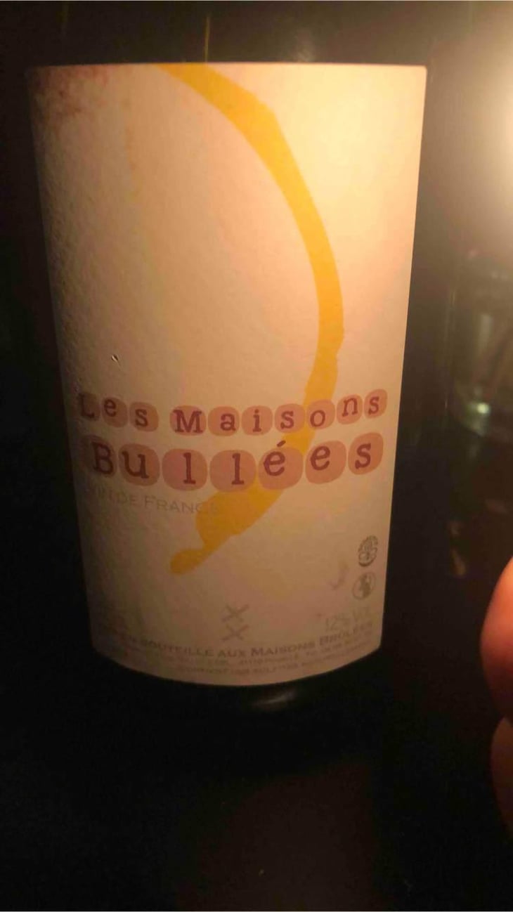Les Maisons Bullées Blanc - Domaine des Maisons Brûlées - Corinne & Paul Gillet 