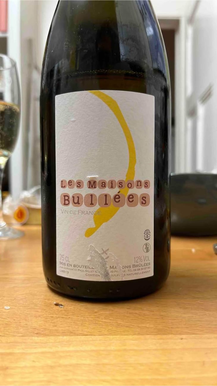 Les Maisons Bullées Blanc - Domaine des Maisons Brûlées - Corinne & Paul Gillet 