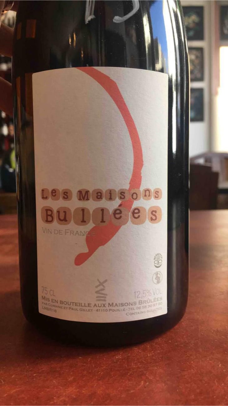 Les Maisons Bullées Rosé - Domaine des Maisons Brûlées - Corinne & Paul Gillet 