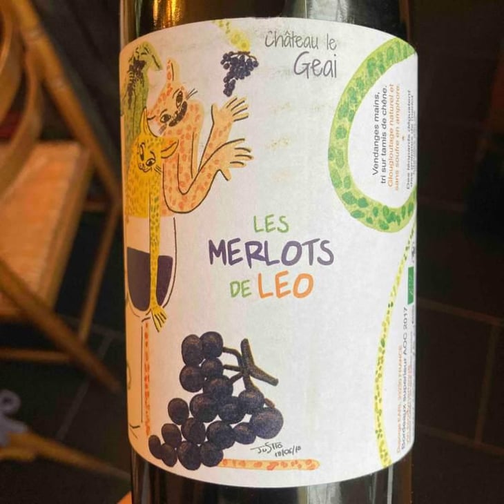 Les Merlots De Léo - Château Le Geai - Henri Duporge 