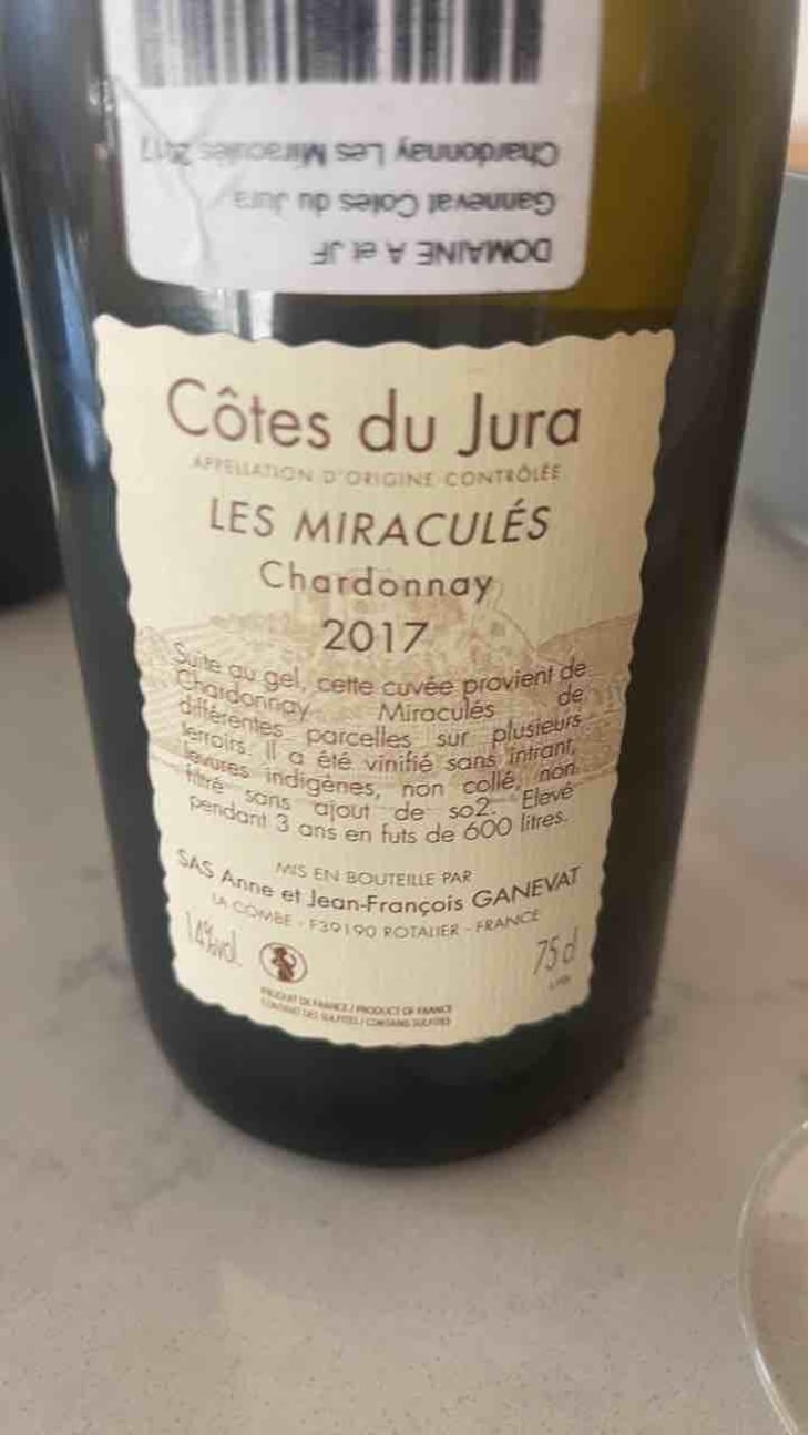 Les Miraculés - Domaine Ganevat - Anne & Jean-François Ganevat 