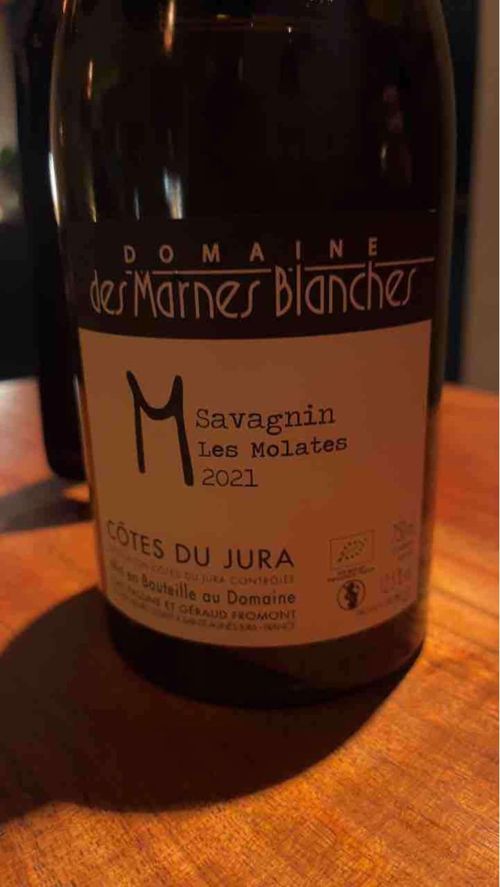 Les Molates Savagnin - Domaine Des Marnes Blanches - Pauline & Géraud Fromont 
