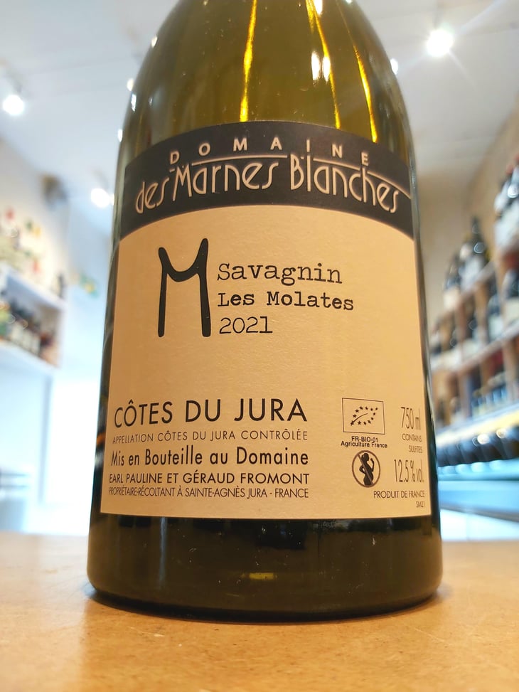Les Molates Savagnin - Domaine Des Marnes Blanches - Pauline & Géraud Fromont 
