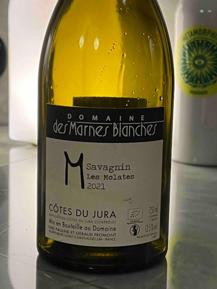 Les Molates Savagnin - Domaine Des Marnes Blanches - Pauline & Géraud Fromont 