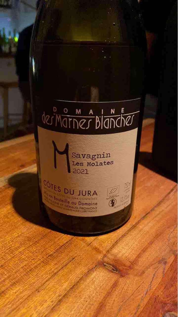 Les Molates Savagnin - Domaine Des Marnes Blanches - Pauline & Géraud Fromont 
