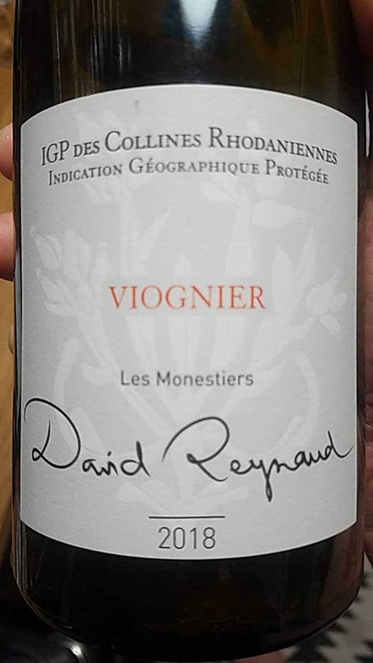 Les Monestiers - Viognier - Domaine Les Bruyères - David & Carine Reynaud 