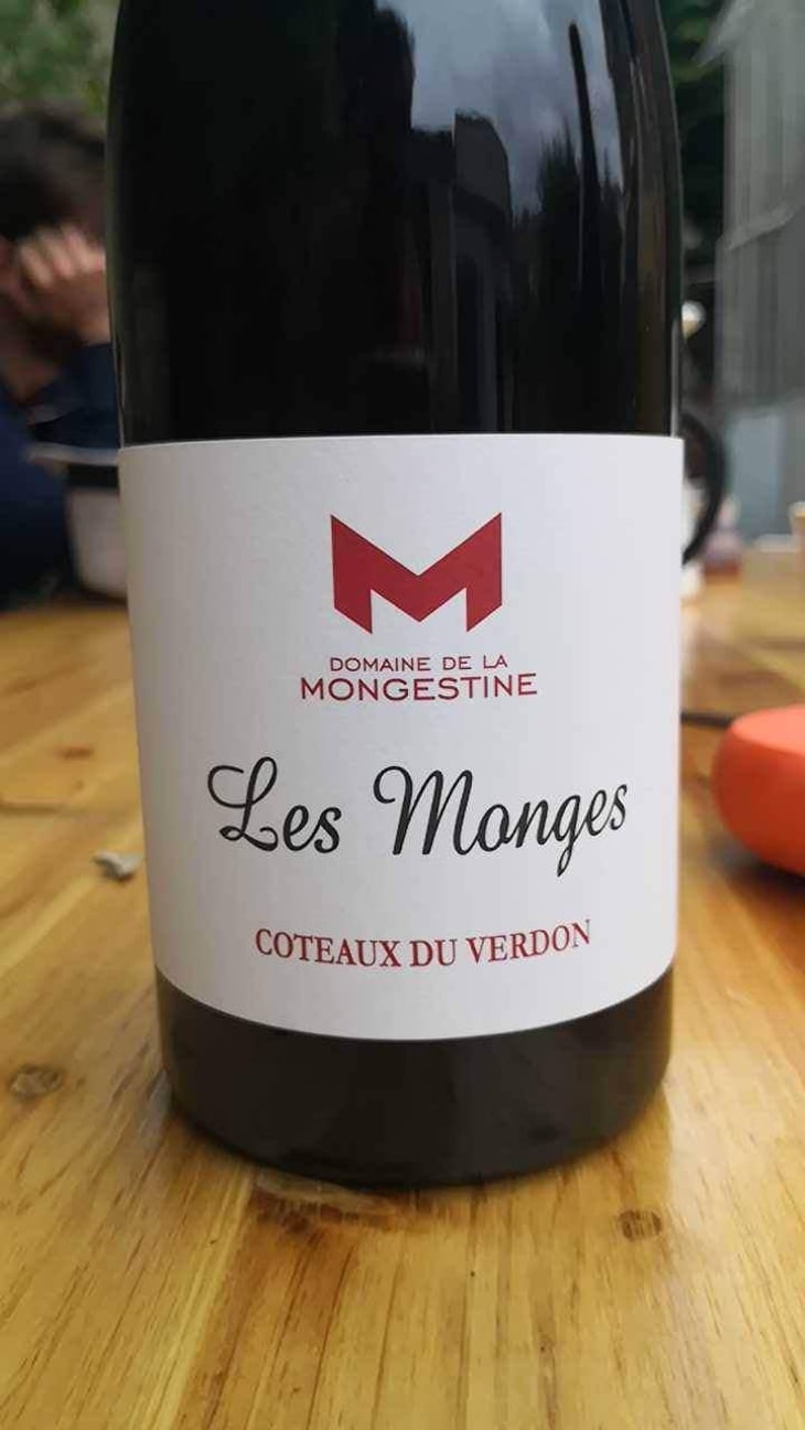 Les Monges ( Rouge ) - Domaine de la Mongestine - Maxime Gamard , Céline & Harry Gozlan 