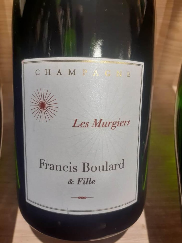 Les Murgiers Brut Nature - Francis Boulard & Fille - Francis Boulard & Delphine Richard 