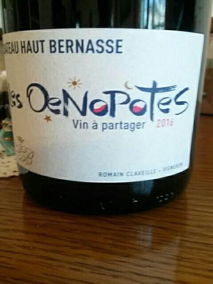 Les Oenopotes - Château haut bernasse - Romain Claveille 