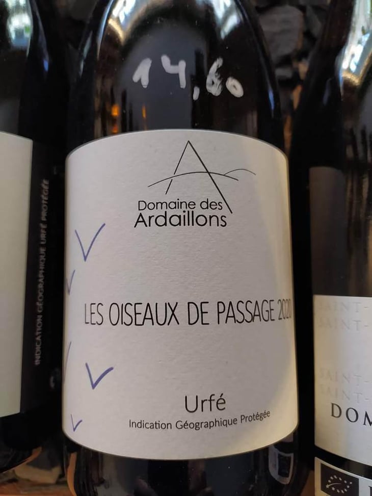 Les oiseaux de passage - Domaine des Ardaillons - Yannick Pras 