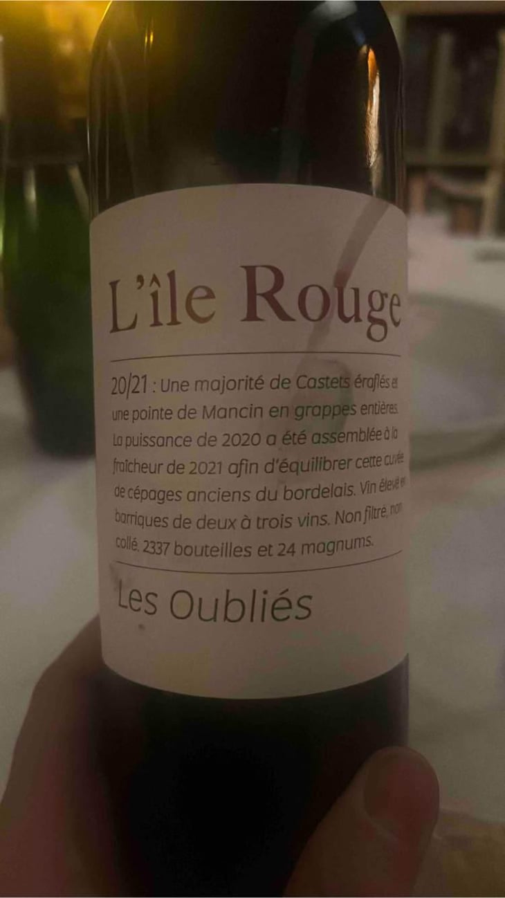 Les Oubliés - L'île Rouge - Antonin Jamois 
