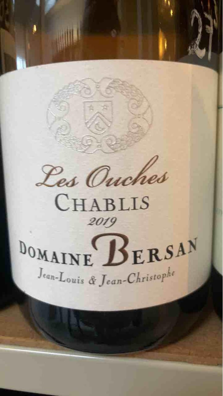 Les Ouches - Domaine Bersan - Jean-Louis & Jean-Christophe Bersan -2019