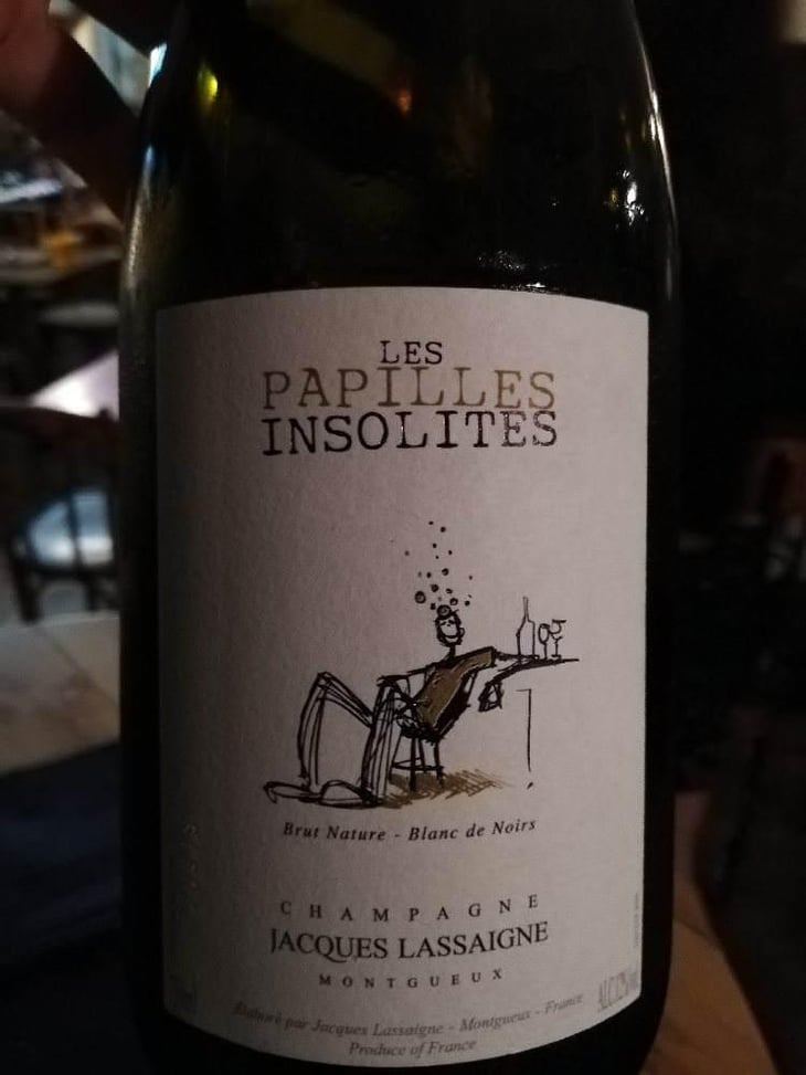 Les Papilles Insolites - Champagne Jacques Lassaigne - Emmanuel Lassaigne 