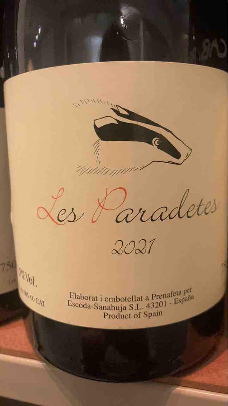 Les Paradetes - Celler Escoda Sanahuja - Joan Ramón Escoda Martinez 