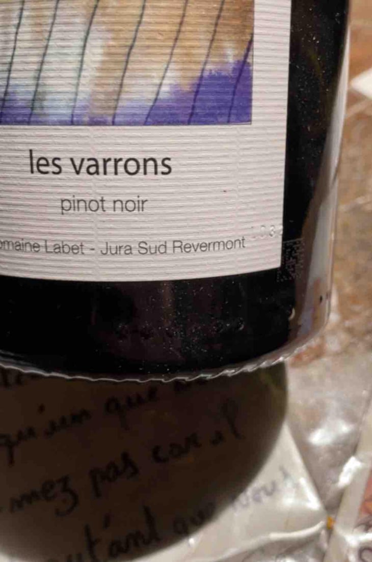 Les Parcelles Rares - Les Varrons Pinot Noir - Domaine Labet - Julien, Charline & Romain Labet 