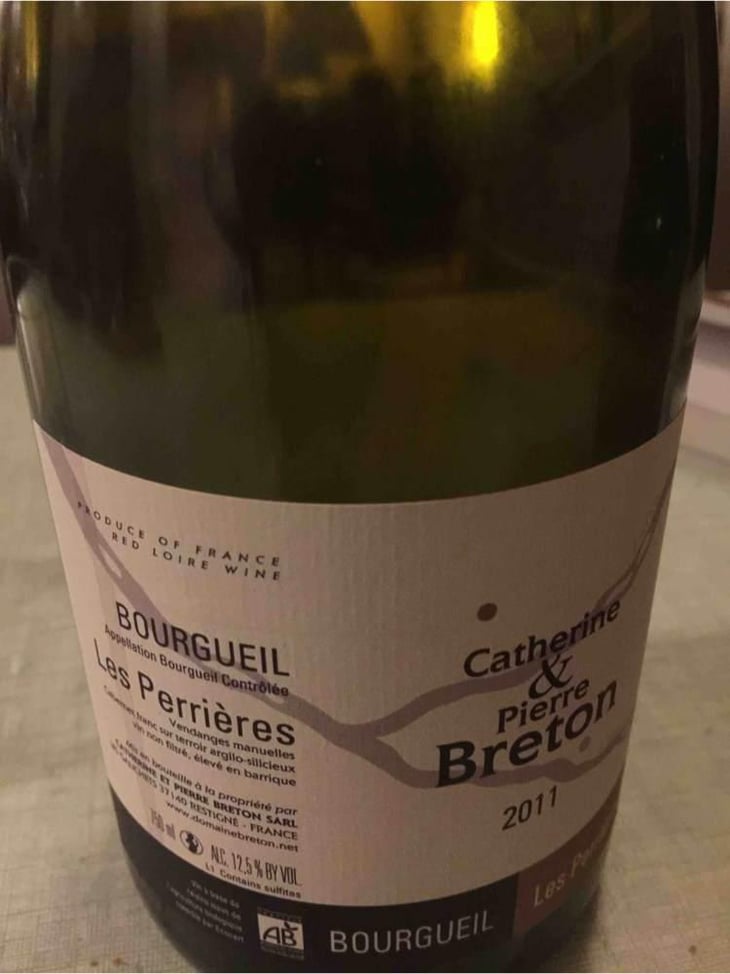 Les Perrières - Domaine Breton - Catherine & Pierre Breton 