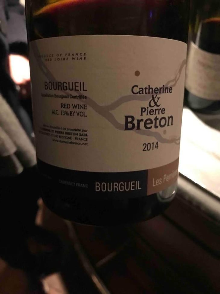 Les Perrières - Domaine Breton - Catherine & Pierre Breton 