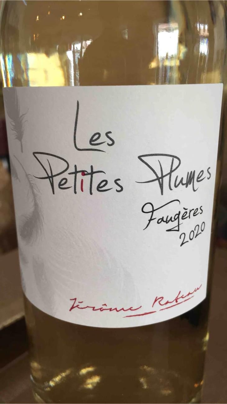 Les Petites Plumes Blanc - Vignoble Jérôme Rateau - Jérôme Rateau 