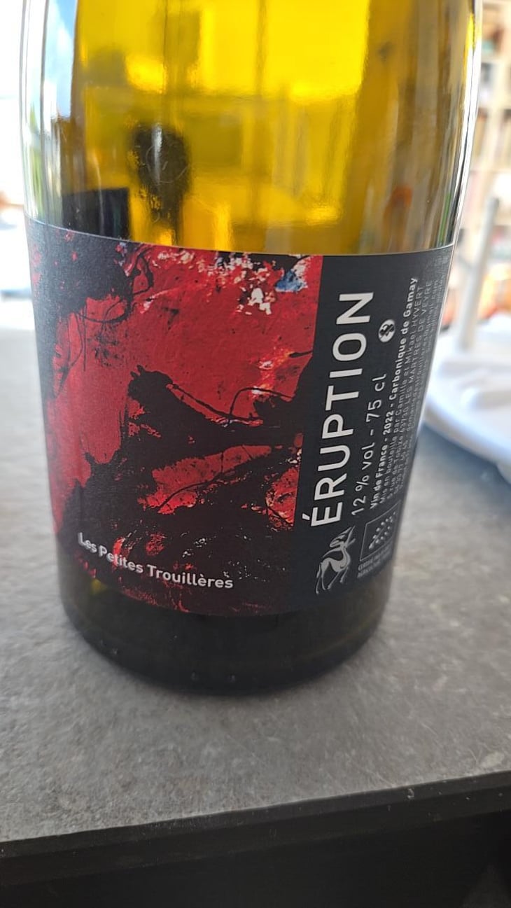 Eruption - Domaine Des Trouillères - Camille & Mikael Hyvert -2022