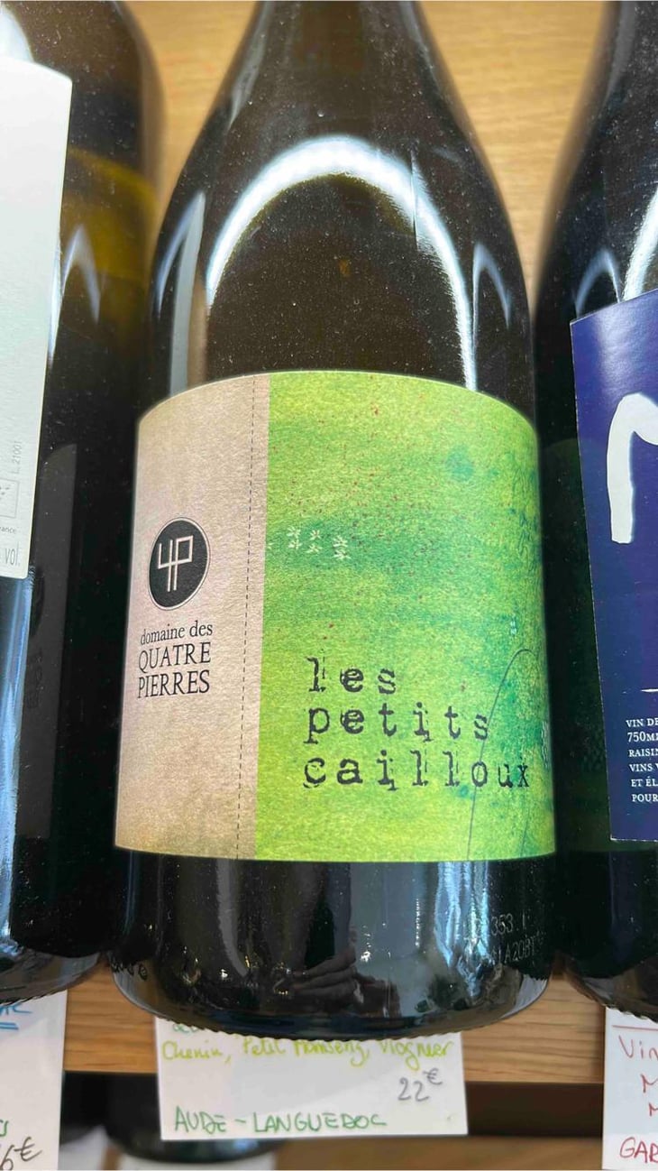 Les Petits Cailloux - Domaine des 4 Pierres - Édouard Fortin 