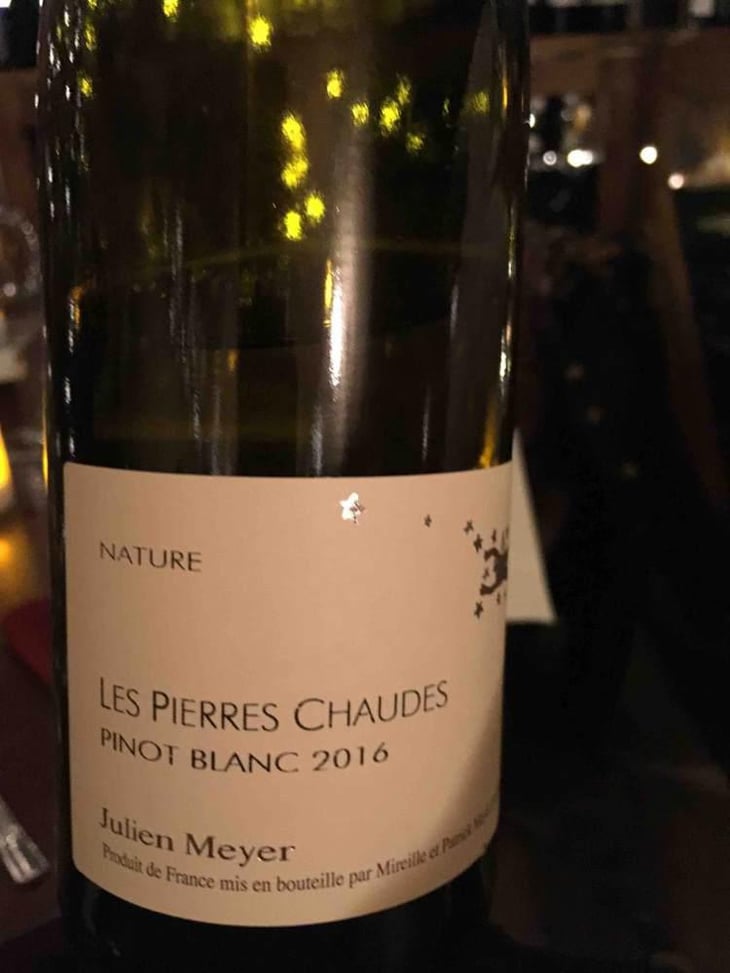Les Pierres Chaudes Pinot Blanc - Domaine Julien Meyer - Patrick Meyer 