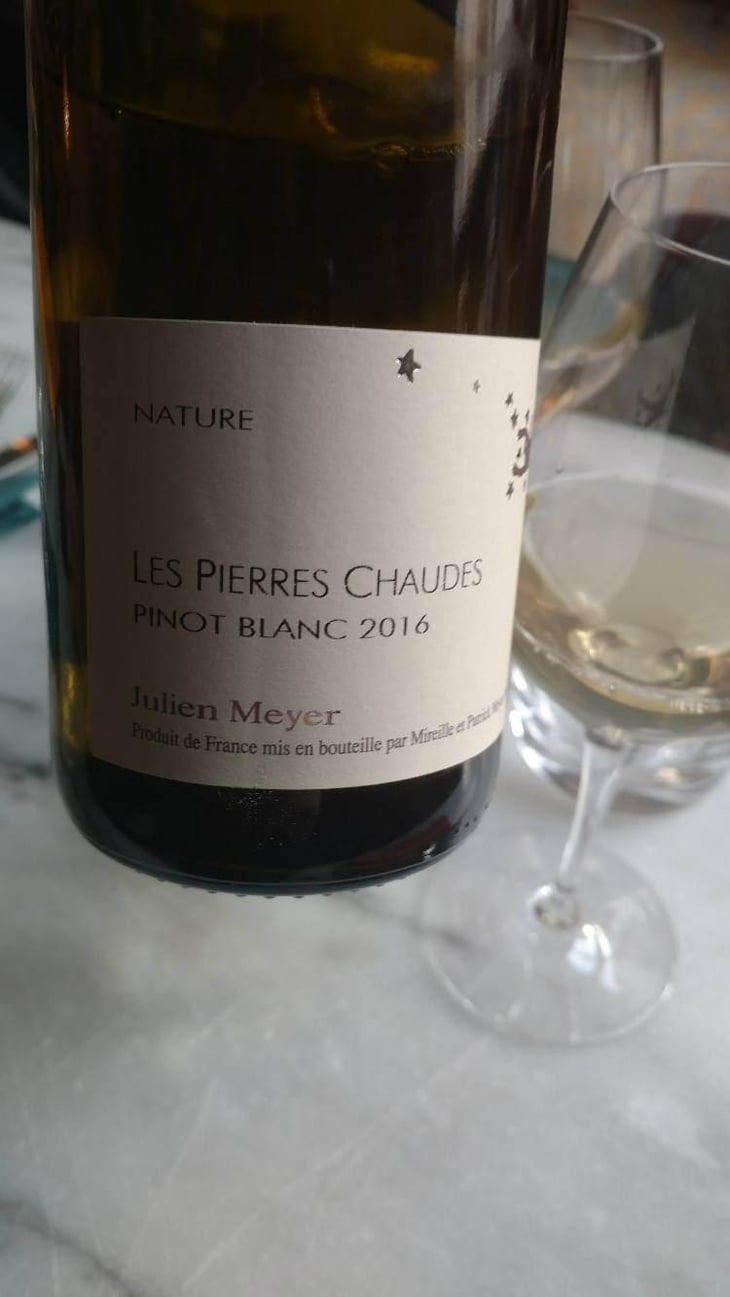 Les Pierres Chaudes Pinot Blanc - Domaine Julien Meyer - Patrick Meyer 